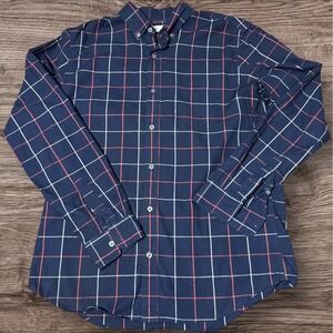 GAP Men Button Down Shirt ~ Stripped ~ Long Sleeve ~ Size Medium ~ Standard Fit